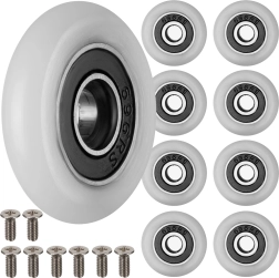 Ruhhy kolesca za tuš kabino s krogličnim ležajem 23 × 6 mm (8 kos)
