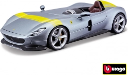 Ferrari Monza SP1 srebrna/modra kovinski model 1:24