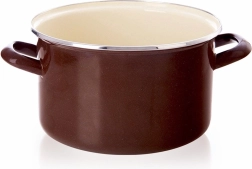 Emajliran lonec Brown 20 cm, 3 l