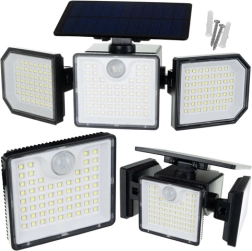 Solarna stenska svetilka IZOXIS 167 LED 500 lm z daljinskim upravljalnikom in senzorjem gibanja