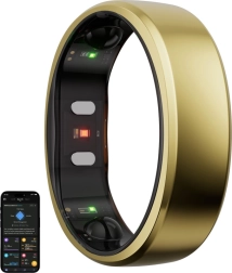 Pametni prstan RingConn Gen 2 – velikost 9, zlata