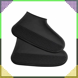 Vodoodporne silikonske prevleke za čevlje s protizdrsnim podplatom, velikost S