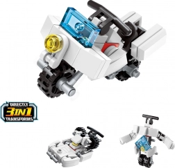 QMAN motor 3v1 – mini gradbeni set (36 delov)