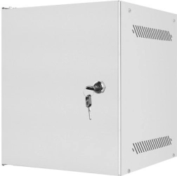 LANBERG stenska 10″ omarica 6U, 280 × 310 mm, siva