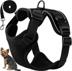 Brezpritisni oprsniki za pse in mačke S Purlov z povodcem