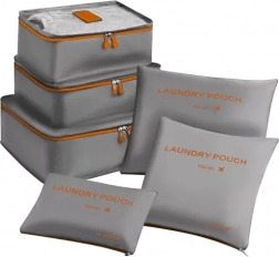 Set potovalnih organizatorjev za kovček - 6 kosov