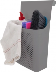 Viseča plastična košara za vrata 24 × 12 × 35 cm