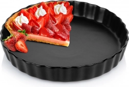 Keramični pekač za tart 24,5 cm črn