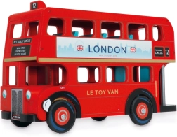 Lesena dvonadstropna avtobus Le Toy Van London