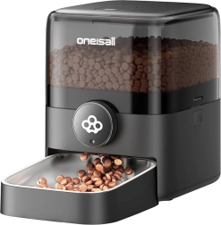 Pametni dozirnik hrane za hišne ljubljenčke Oneisall z Wi‑Fi in kapaciteto 3 l