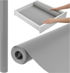 Nedrseča podloga za predale in omarice RUHHY 500 × 50 cm, siva