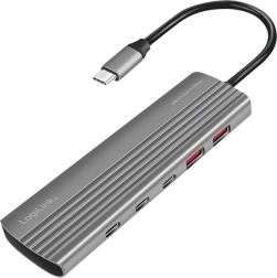USB-C hub z USB3.2 Gen2, 2x USB-A, 2x USB-C, PD, 100W