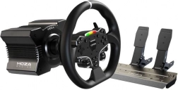 Moza Racing R5 RS20 komplet z volanom z neposrednim pogonom, pedali SR‑P Lite in namiznim nosilcem (PC)