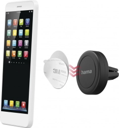 Univerzalni magnetni nosilec za zračni rež Hama – črn