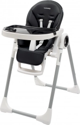 Otroški stolček za hranjenje Iris New Baby, črna