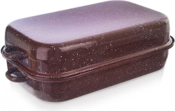 Emajliran pekač s pokrovom 2,9 l, pravokoten