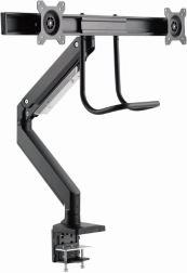 Dvojno roko za 2 monitorja do 32" z namestitvijo na mizo