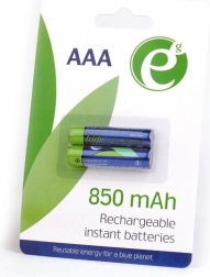 Polnilne baterije AAA 850 mAh, 2 kosa blister