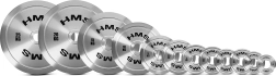 Jekleni olimpijski kolut HMS 0,25 kg