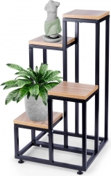 Kovinsko štirinivojsko stojalo za rože 69 cm