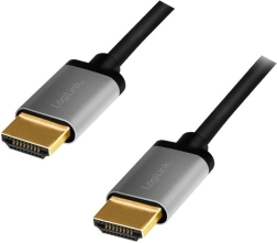 HDMI Kabel 4K/60Hz Aluminij 1m črn