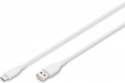 Silikonski kabel USB-A – USB-C 60 W 1 m Bel