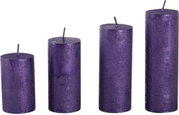 Adventne vijolične sveče – komplet 4 kos
