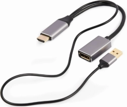 Adapter HDMI na DisplayPort 4K 60Hz USB-A