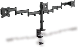 Univerzalno trojno stojalo za monitor z namiznim pritrjevanjem