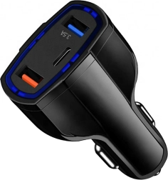 AVTOPOLNILNIK PLS34E. QC 3.0 TYPE-C 2xUSB