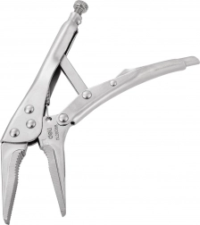 Dolge klešče z zaporko Deli Tools srebrne