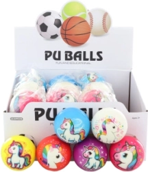 Žogica z samorogom 6 cm