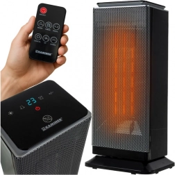 Električni keramični grelnik KAMINER Lumni 2.0 PTC 2000 W z daljinskim upravljalnikom