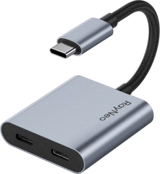 Polnilec USB‑C adapter za pametna očala RAYNEO AR, 4K 60 Hz, Power Delivery 100 W