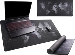 Velika podloga za mizo z zemljevidom sveta 40 × 90 cm