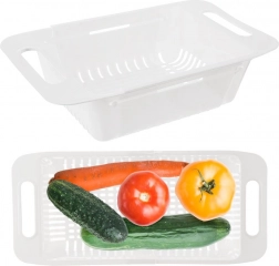 Nastavljivo kuhinjsko cedilo za pomivalno korito 32–44 × 20 × 8 cm