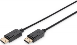 Priključni kabel DisplayPort 4K 60 Hz, DP–DP, 1 m, črn