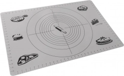 Silikonska valjalna podloga 65 × 45 cm z merili
