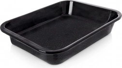 Emailiran globok pravokotni pekač 41 × 32 × 6 cm