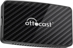 Ottocast 4 v 1 brezžični adapter CarPlay/Android Auto (črn)