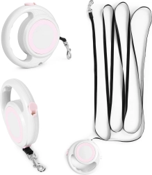 Samodejno samonavijalni povodec za pse in mačke 4,2 m z zavoro PETSI