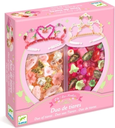 Djeco komplet za izdelavo rožnatih naglavnih trakov