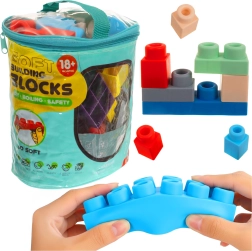 ISO TRADE mehke senzorične gumijaste kocke 30 kos v etuiju