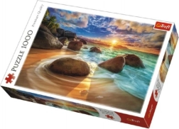 Trefl Puzzle 1000 kosov - Plaža Samudra, Indija