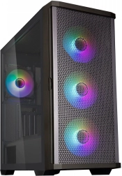 Ohišje PC ATX mid‑tower ZALMAN Z10 Duo s 4× ARGB Infinity ventilatorji