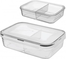 Razdeljena škatla za živila s pokrovom in tesnilom 1 l