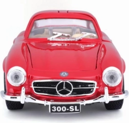 Mercedes Benz 300SL rdeč kovinski model 1:24