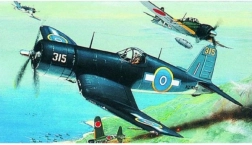 Plastični model letala F4U-1 Corsair za sestavljanje