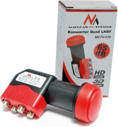 Satelitski pretvornik quad 65 dB MCTV-629