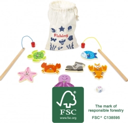 Magnetna ribiška igra za otroke